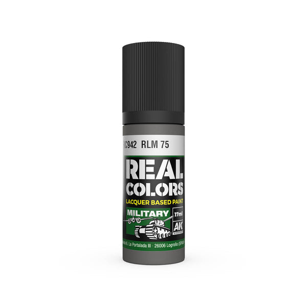 AK Interactive RC942 Real Colors RLM 75 Paint 17ml