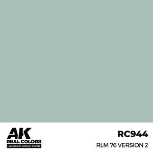 AK Interactive RC944 Real Colors RLM 76 Version 2 Paint 17ml - A-Z Toy Hobby