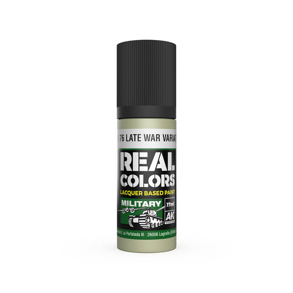 AK Interactive RC945 Real Colors RLM 76 Late War Variation Paint 17ml