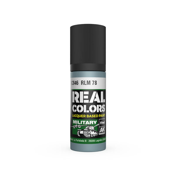 AK Interactive RC946 Real Colors RLM 78 Paint 17ml