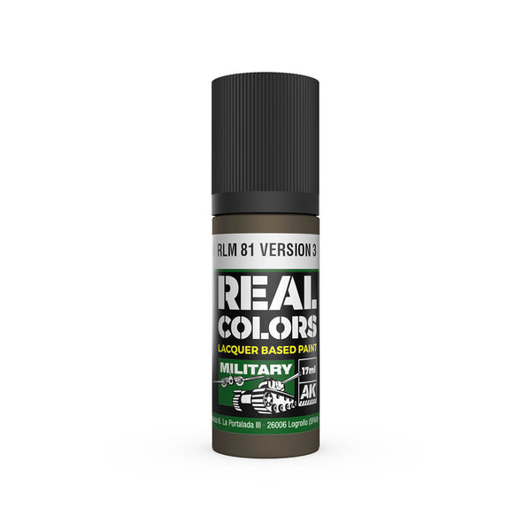 AK Interactive RC950 Real Colors RLM 81 Version 3 Paint 17ml