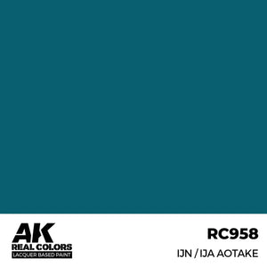 AK Interactive RC958 Real Colors IJN / IJA Aotake Paint 17ml - A-Z Toy Hobby