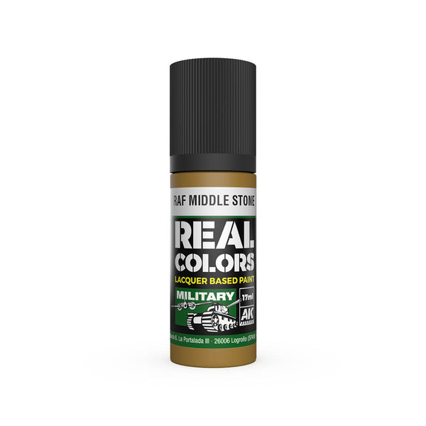 AK Interactive RC966 Real Colors RAF Middle Stone Paint 17ml