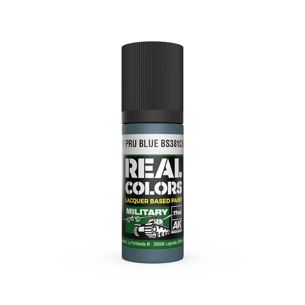 AK Interactive RC971 Real Colors RAF PRU Blue BS381C/636 Paint 17ml - A-Z Toy Hobby