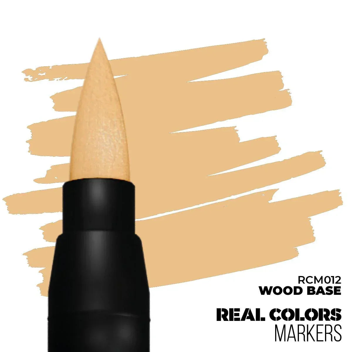 AK Interactive RCM012 RC Markers Wood Base - A-Z Toy Hobby