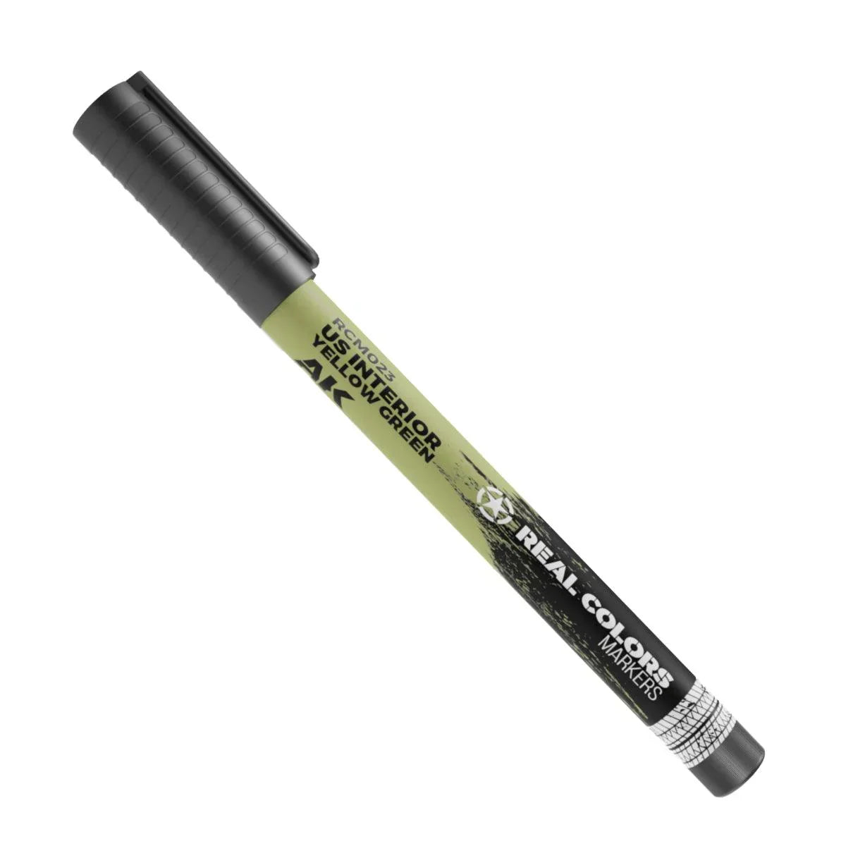 AK Interactive RCM023 RC Markers US Interior Yellow Green - A-Z Toy Hobby
