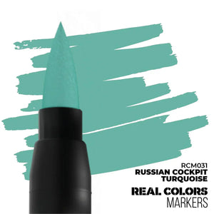 AK Interactive RCM031 RC Markers Russian Cockpit Torquoise - A-Z Toy Hobby
