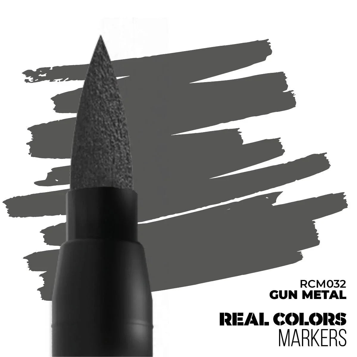 AK Interactive RCM032 RC Markers Gun Metal - A-Z Toy Hobby