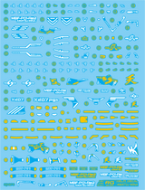 Delpi Water Holo Decal For RG Astray Gold Frame Amatsu Mina - A-Z Toy Hobby