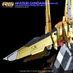 G-Rework Water Decal For RG Akatsuki - A-Z Toy Hobby