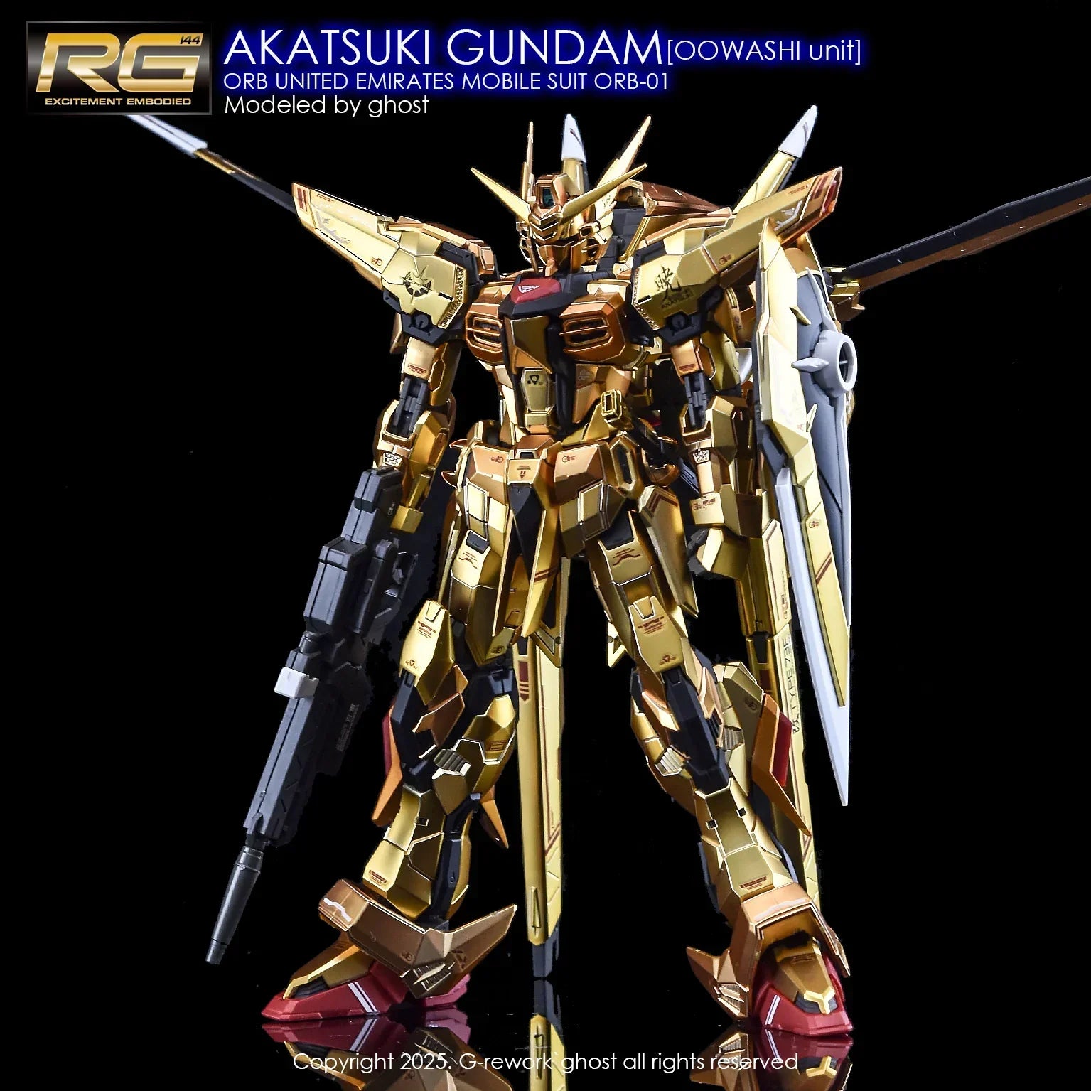 G-Rework Water Decal For RG Akatsuki - A-Z Toy Hobby