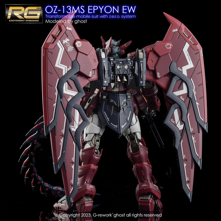 G-Rework Water Decal For RG Epyon - A-Z Toy Hobby