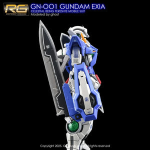 G-Rework Water Decal For RG Exia - A-Z Toy Hobby