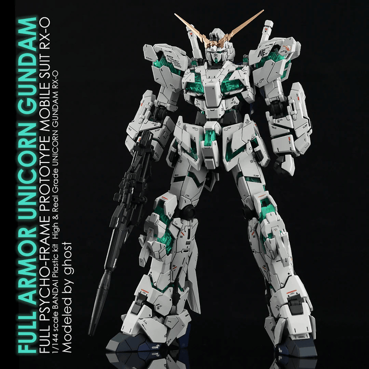 G-Rework Water Decal For RG Full Armor Unicorn - A-Z Toy Hobby