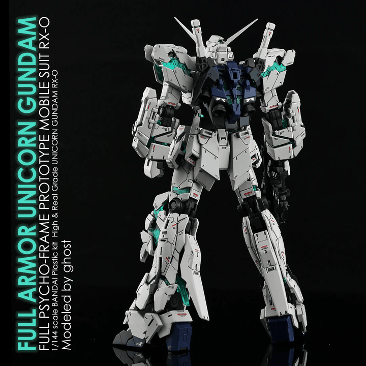 G-Rework Water Decal For RG Full Armor Unicorn - A-Z Toy Hobby