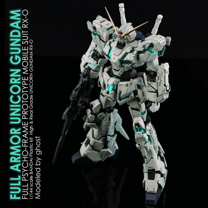 G-Rework Water Decal For RG Full Armor Unicorn - A-Z Toy Hobby