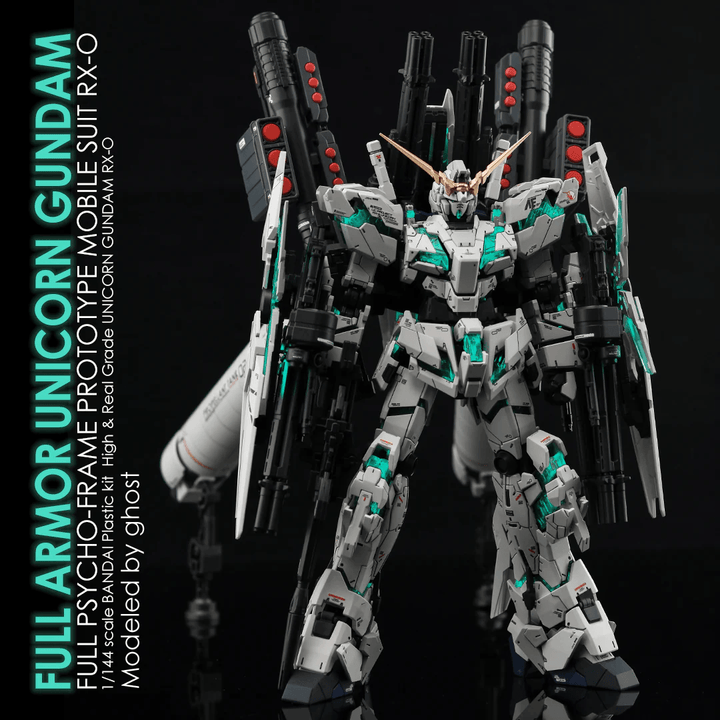 G-Rework Water Decal For RG Full Armor Unicorn - A-Z Toy Hobby