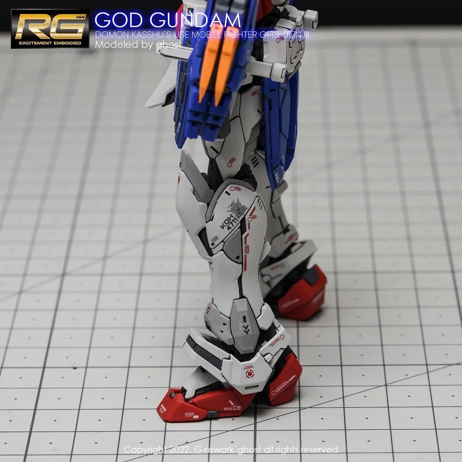 G-Rework Water Decal For RG God - A-Z Toy Hobby
