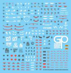 G-Rework Water Decal For RG GP01Fb Full Burnern - A-Z Toy Hobby