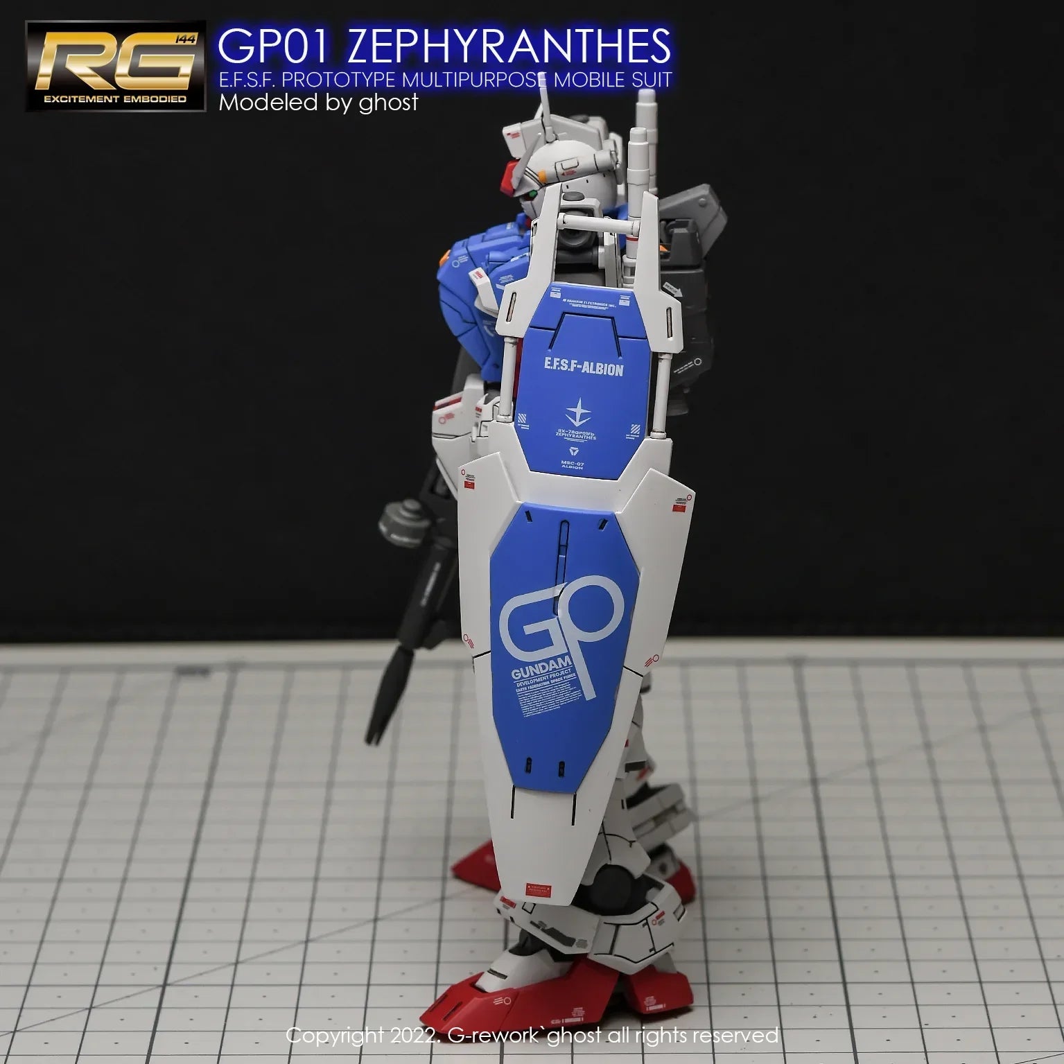 G-Rework Water Decal For RG GP01 Zephyranthes - A-Z Toy Hobby