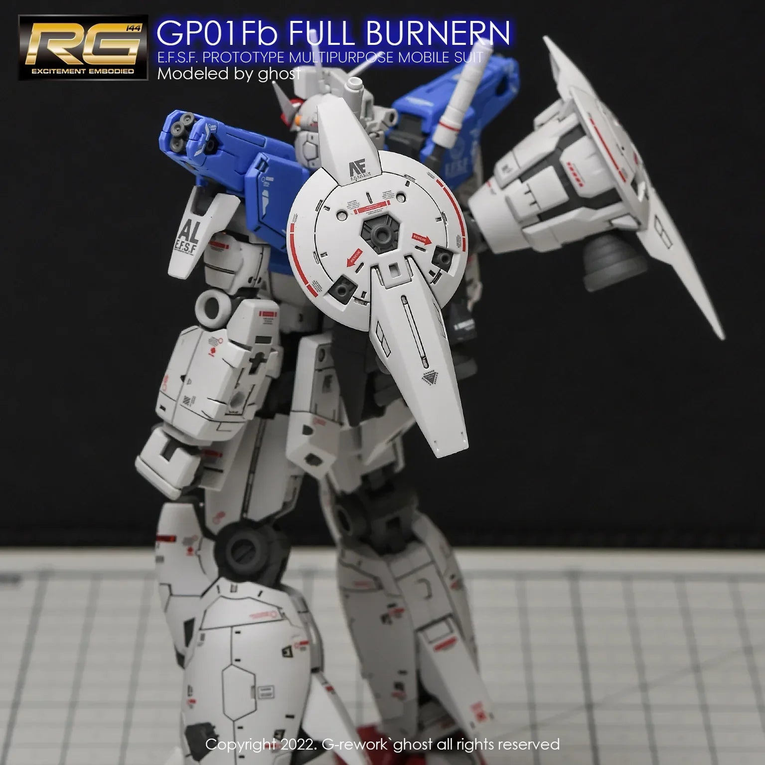 G-Rework Water Decal For RG GP01Fb Full Burnern - A-Z Toy Hobby