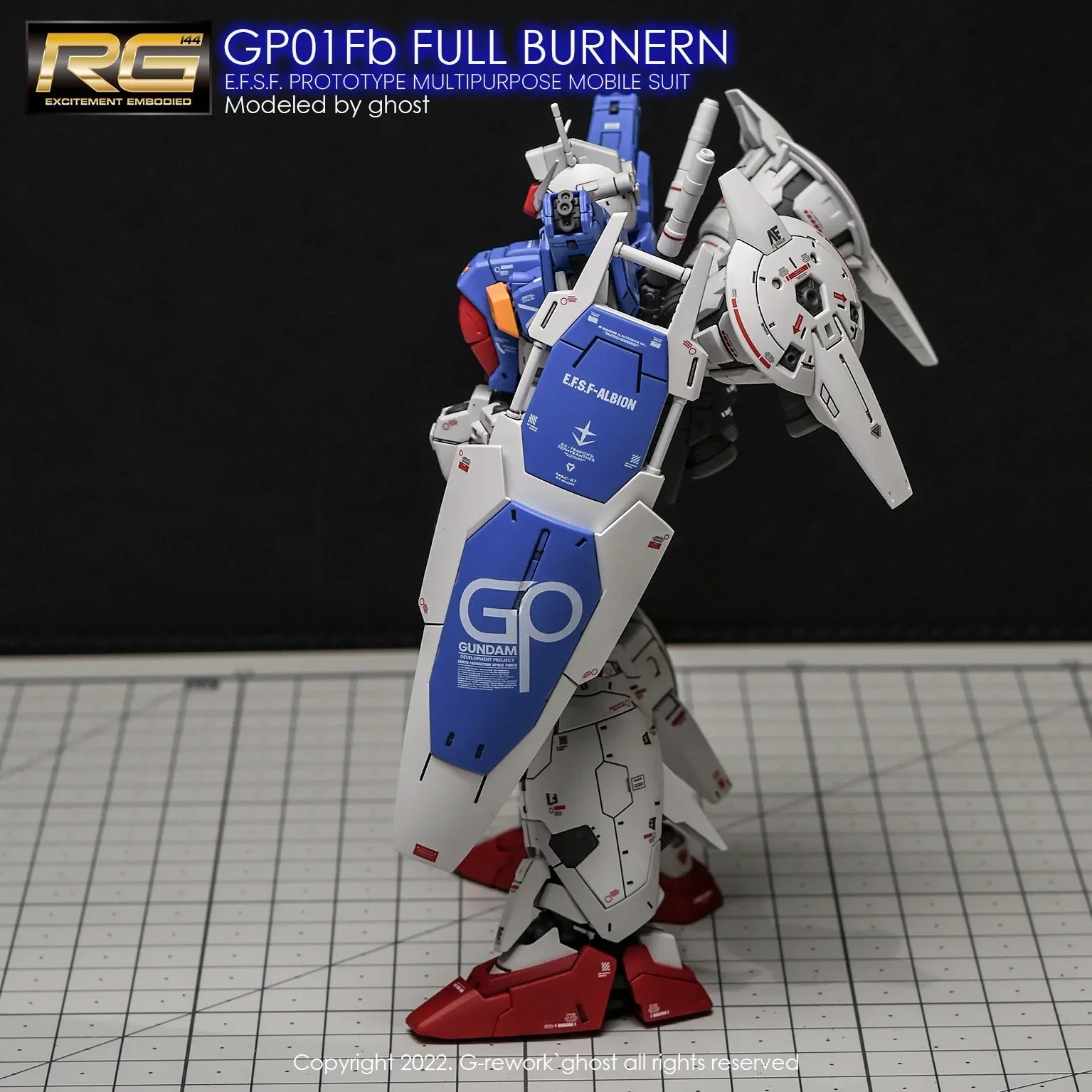 G-Rework Water Decal For RG GP01Fb Full Burnern - A-Z Toy Hobby