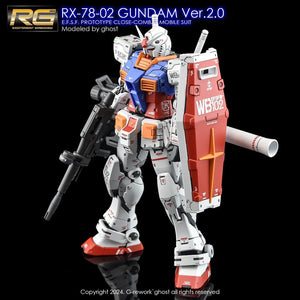 G-Rework Water Decal For RG RX-78-2 2.0 - A-Z Toy Hobby