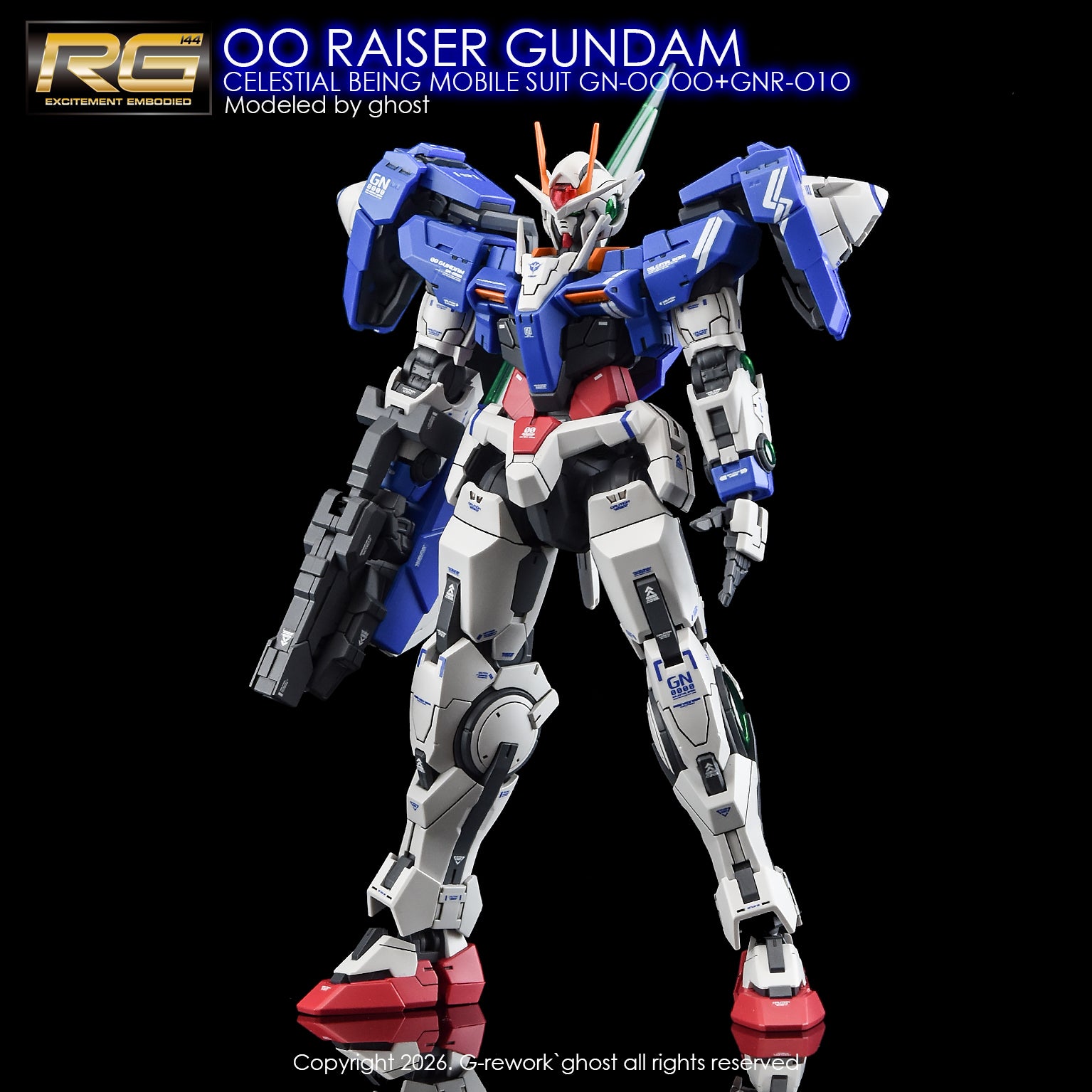 G-Rework Water Decal For RG 00 Raiser