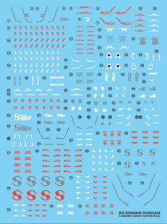 G-Rework Water Decal For RG Shining Gundam - A-Z Toy Hobby