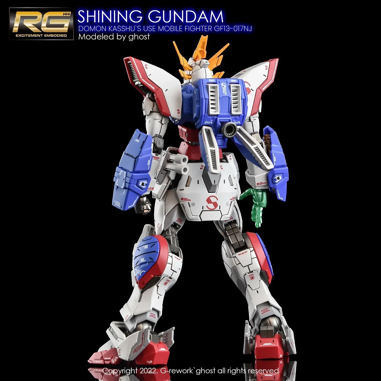 G-Rework Water Decal For RG Shining Gundam - A-Z Toy Hobby
