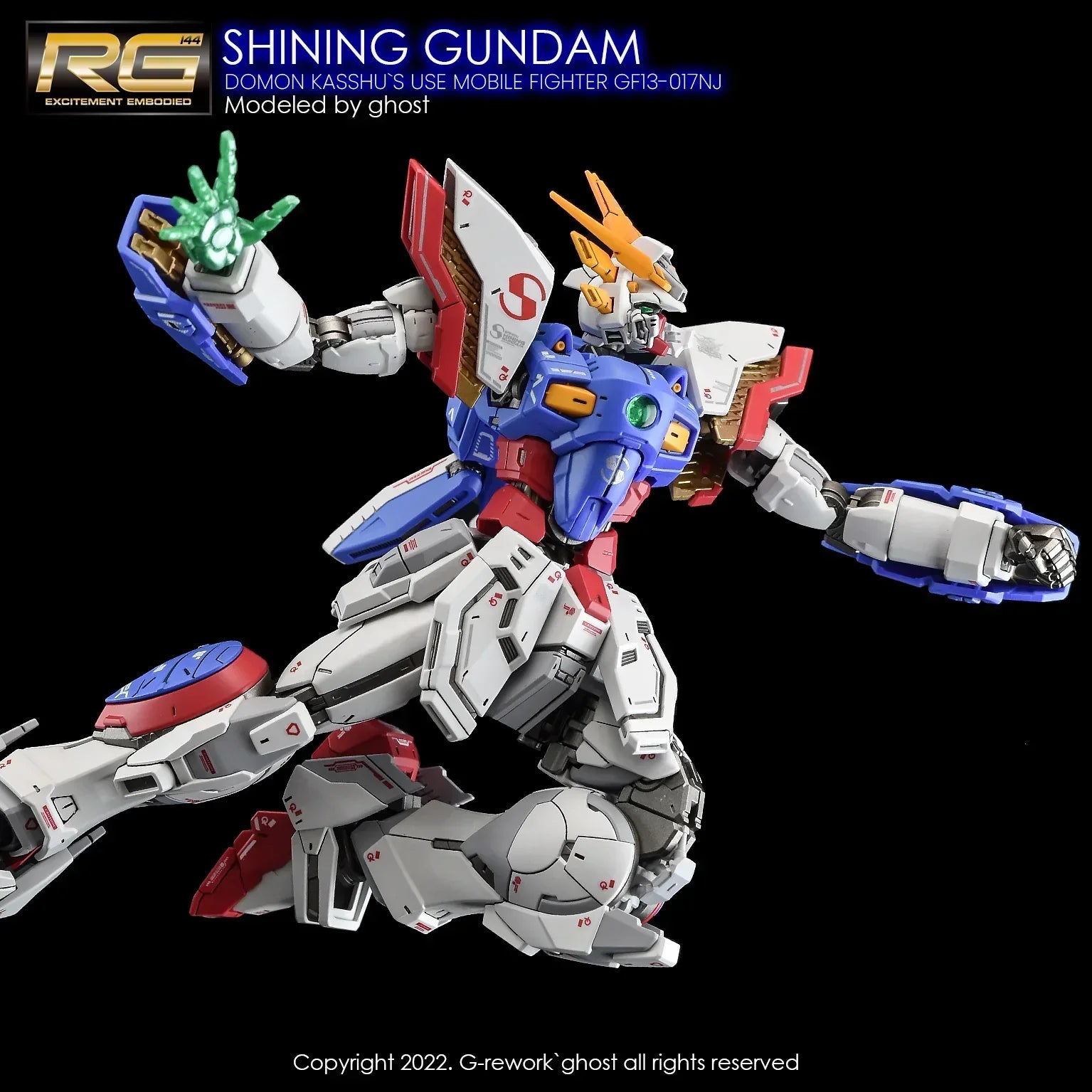 G-Rework Water Decal For RG Shining Gundam - A-Z Toy Hobby
