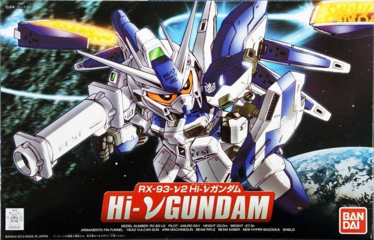 Bandai BB 384 Hi Nu Gundam SD Model Kit - A-Z Toy Hobby