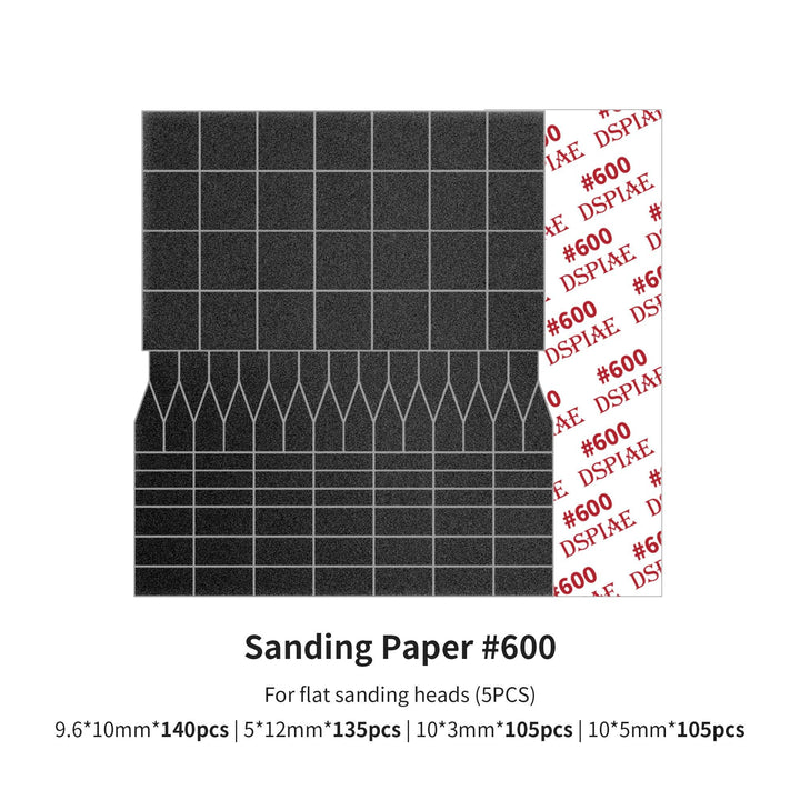 DSPIAE Sanding Paper for Reciprocating Sander - A-Z Toy Hobby