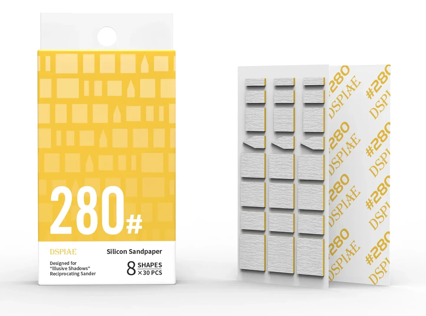 DSPIAE Silicon Sanding Paper for Reciprocating Sander ES-A PRO - A-Z Toy Hobby