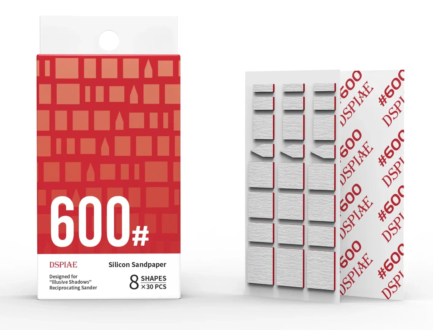 DSPIAE Silicon Sanding Paper for Reciprocating Sander ES-A PRO - A-Z Toy Hobby