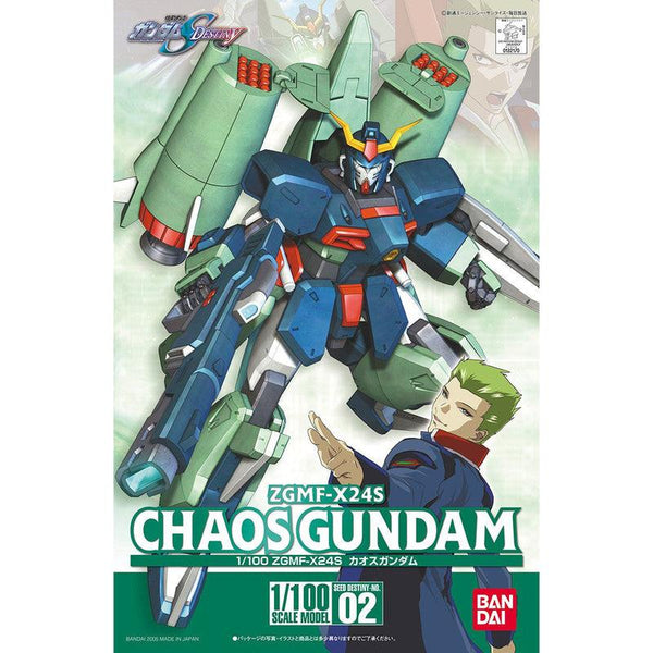 Bandai 02 Chaos Gundam 1/100 Model Kit - A-Z Toy Hobby