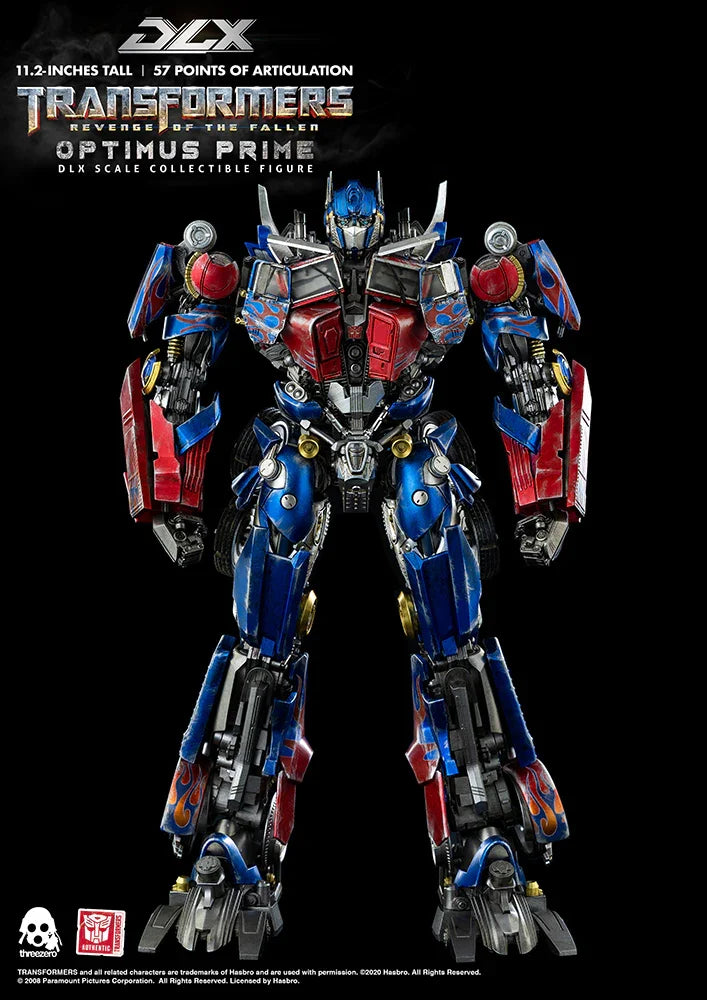 Threezero Transformers Revenge of the Fallen DLX Optimus Prime Action Figure - A-Z Toy Hobby