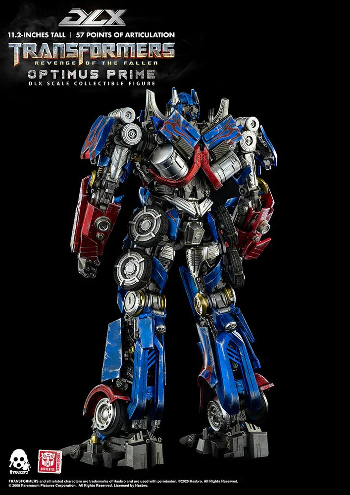 Threezero Transformers Revenge of the Fallen DLX Optimus Prime Action Figure - A-Z Toy Hobby