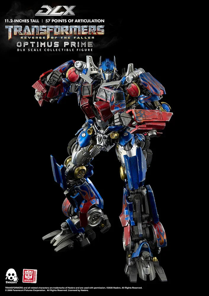 Threezero Transformers Revenge of the Fallen DLX Optimus Prime Action Figure - A-Z Toy Hobby
