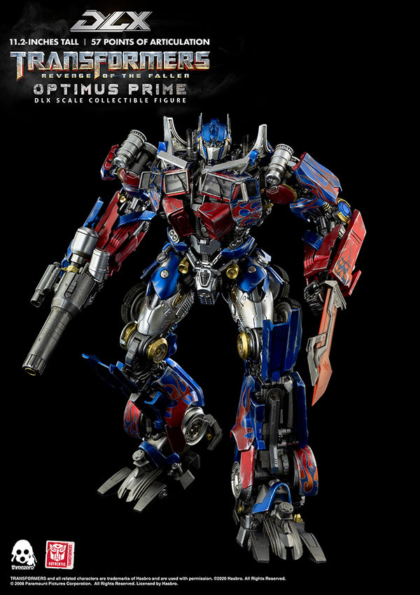 Threezero Transformers Revenge of the Fallen DLX Optimus Prime Action Figure