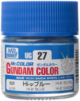 Gundam Color UG27 Hi-Nu Gundam Blue Lacquer Paint 10ml - Mr. Hobby