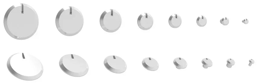 HIQParts US Rivet (10pcs) - A-Z Toy Hobby