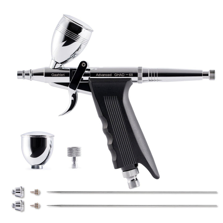 Gaahleri GHAD-68 Advanced 0.35mm & 0.5mm Trigger Type Airbrush - A-Z Toy Hobby