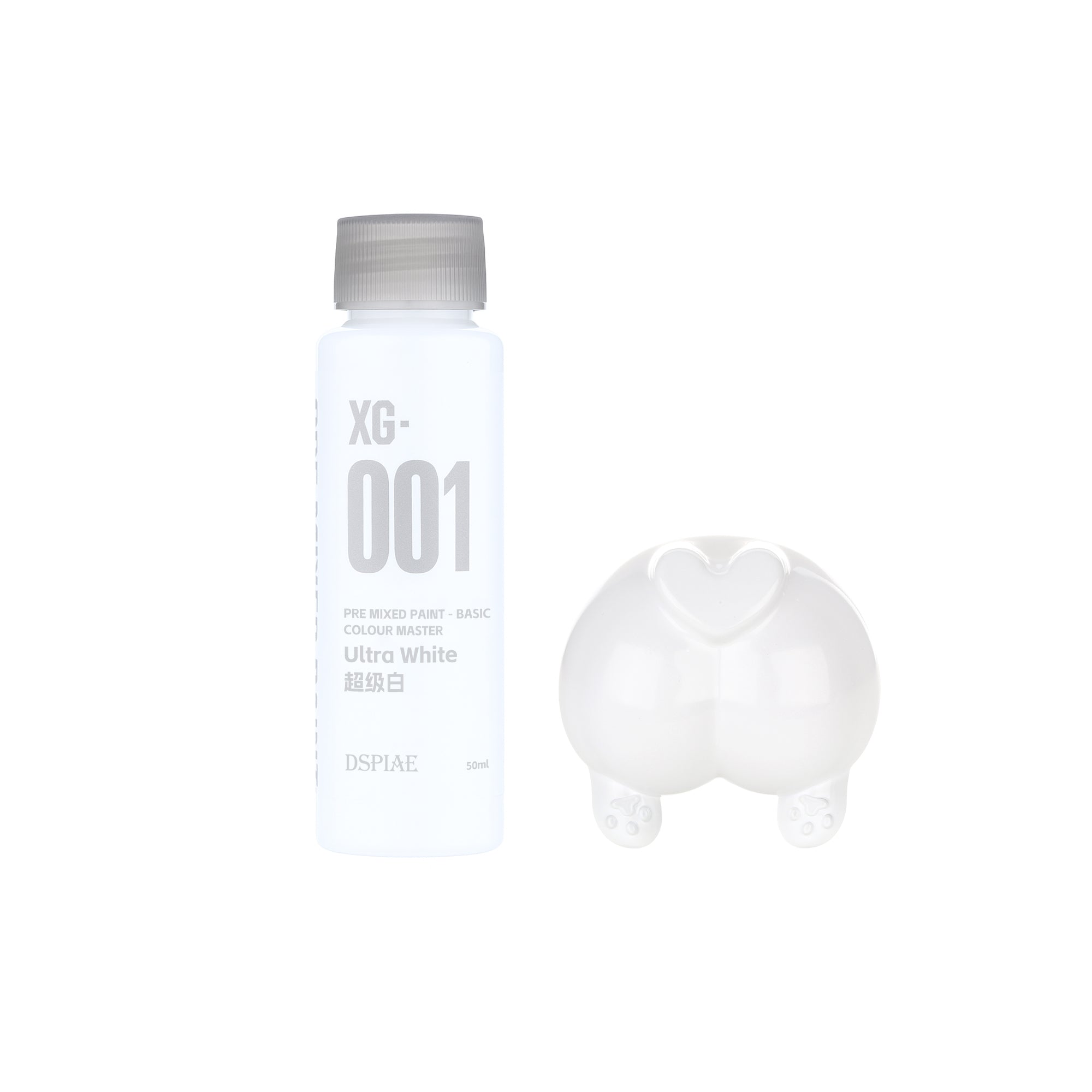 DSPIAE XG-001 Ultra White Pre-Mixed Acrylic Paint 50ml