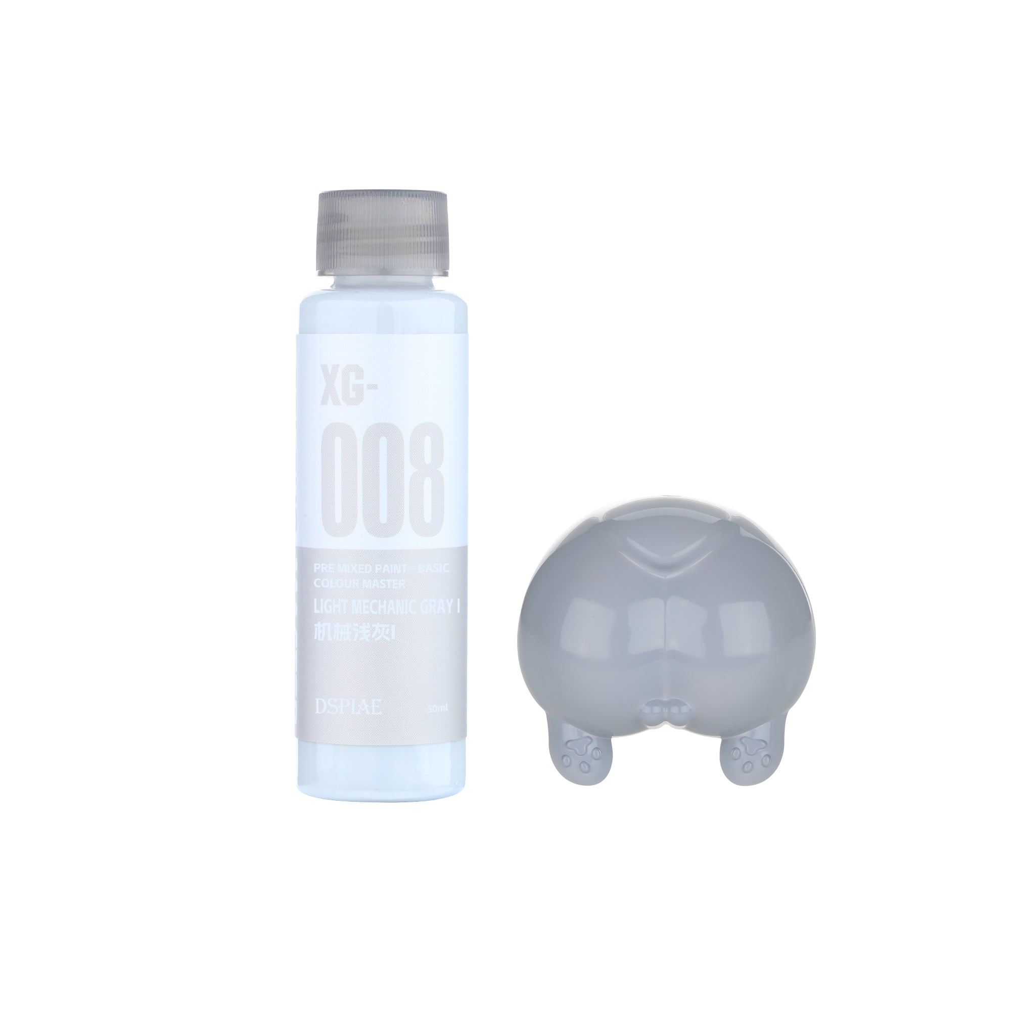 DSPIAE XG-008 Light Mechanic Gray I Pre-Mixed Acrylic Paint 50ml