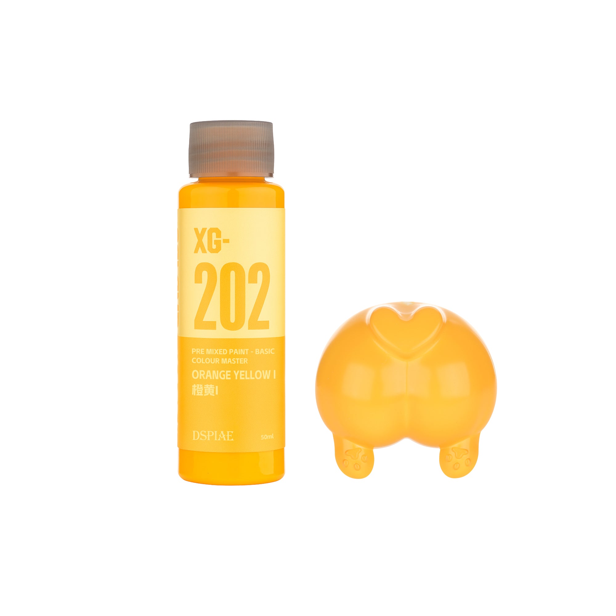 DSPIAE XG-202 Orange Yellow I Pre-Mixed Acrylic Paint 50ml