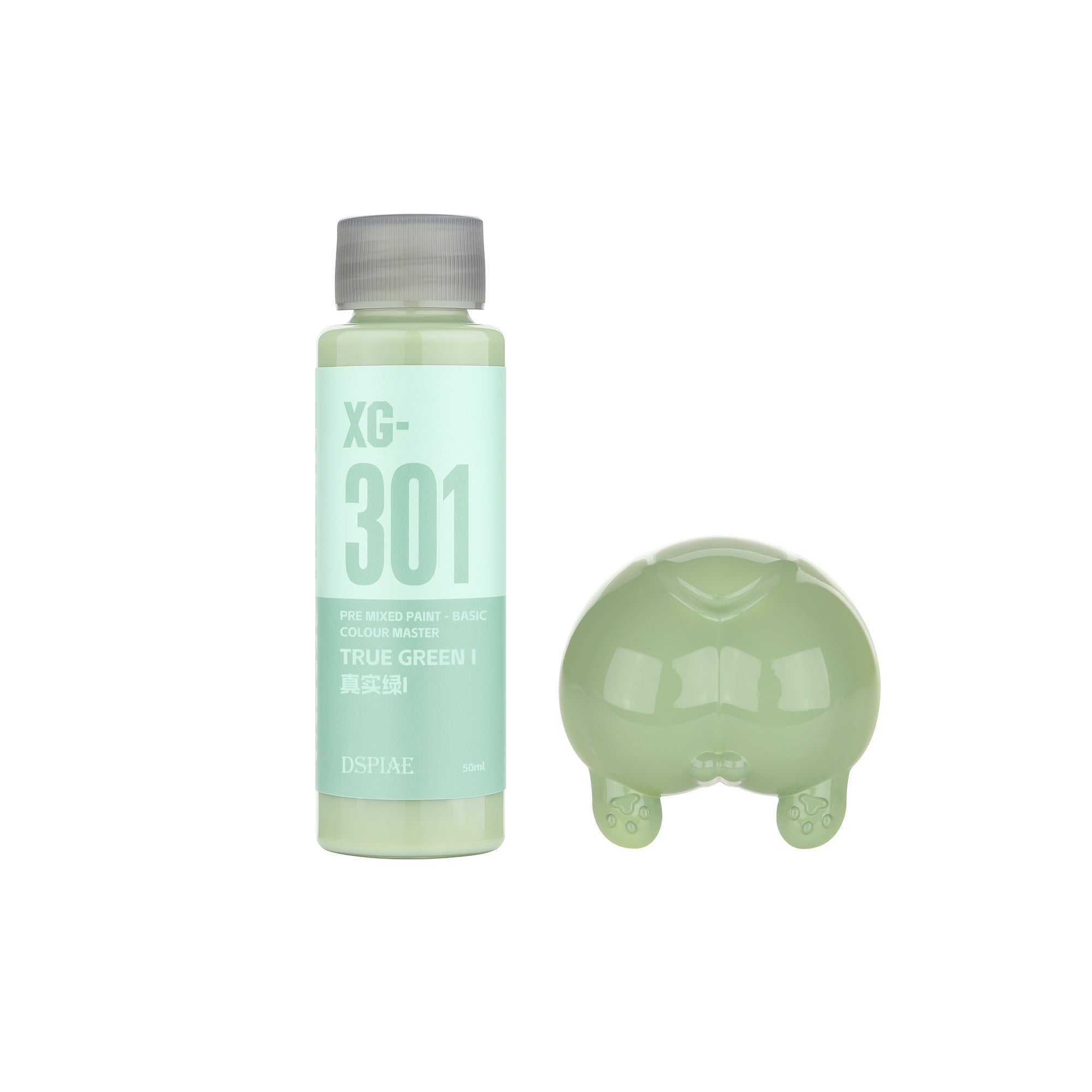 DSPIAE XG-301 True Green I Pre-Mixed Acrylic Paint 50ml