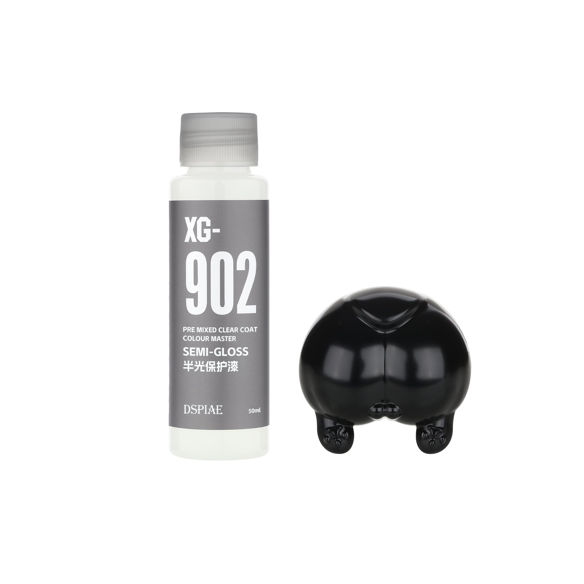 DSPIAE XG-902 Semi-Gloss Clear Coat Pre-Mixed Acrylic Paint 50ml