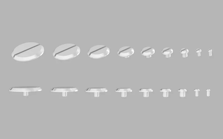 HIQParts Minus Mold 2 (10pcs) - A-Z Toy Hobby