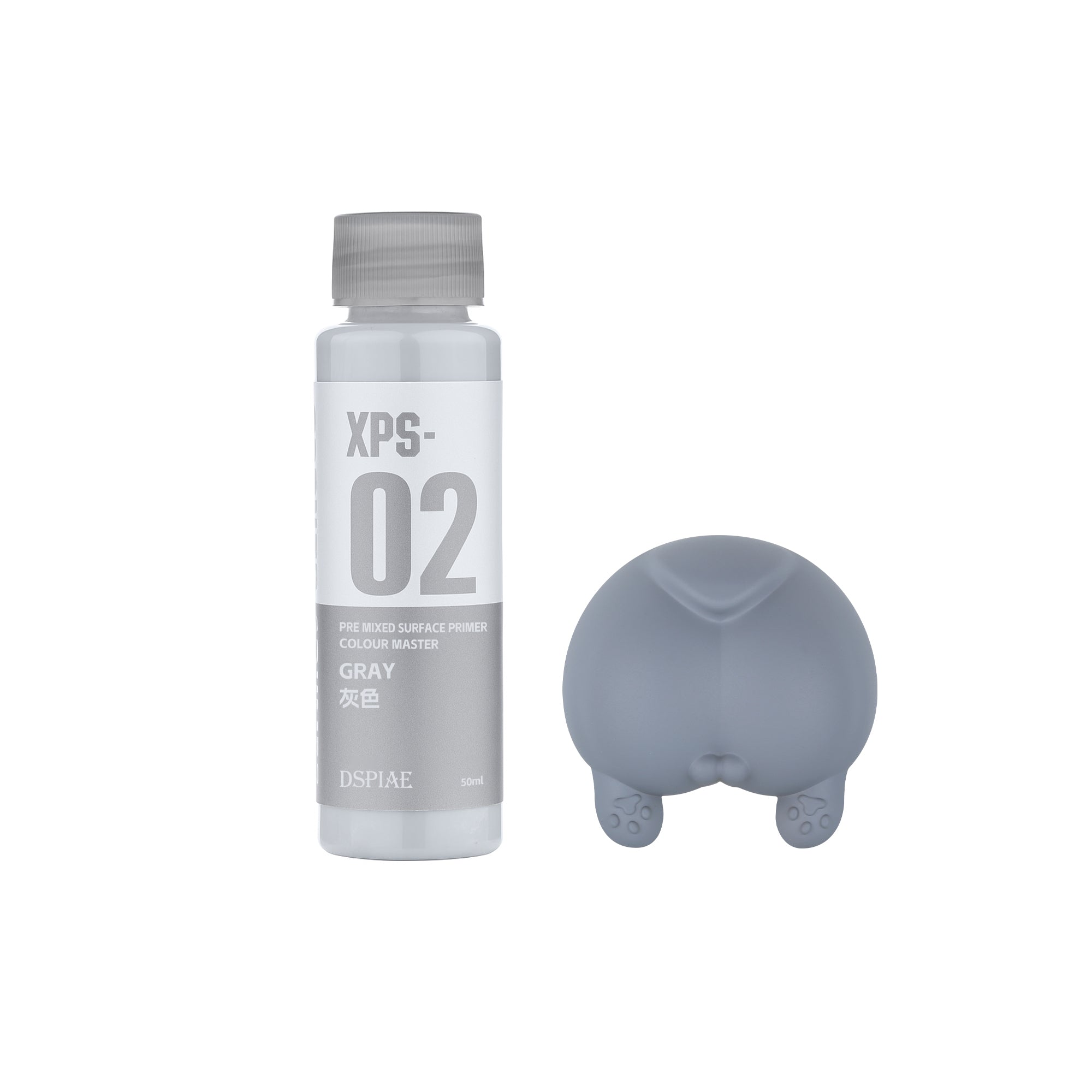 DSPIAE XPS-02 Gray Surfacer Primer Pre-Mixed Acrylic Paint 50ml